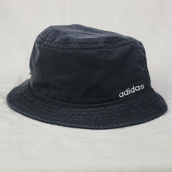 adidas Other - Adidas Aeroready Black Cotton Bucket Hat One Size NWT